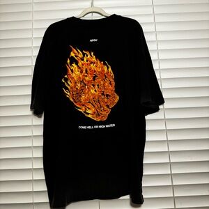 Darc Sport - premium oversized - Come Hell or High Water - Black Tee XL